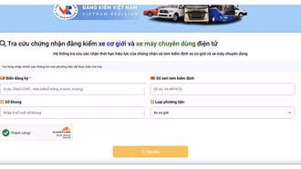 Hướng dẫn tra cứu giấy chứng nhận kiểm định điện tử