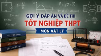 Cập nhật đề thi, đáp án môn Vật lý tốt nghiệp THPT 2026 nhanh mới nhất