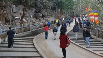 Lễ hội truyền thống du lịch Chùa Hương sẽ diễn ra từ mùng 2 Tết Bính Ngọ