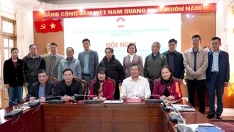 Tổng kết công tác thi đua khen thưởng Cụm thi đua các cơ quan thuộc Ủy ban MTTQ Việt Nam tỉnh Lào Cai năm 2025