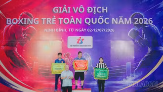 Boxing trẻ Lào Cai giành 9 huy chương, xuất sắc đứng thứ Ba toàn đoàn tại giải vô địch quốc gia