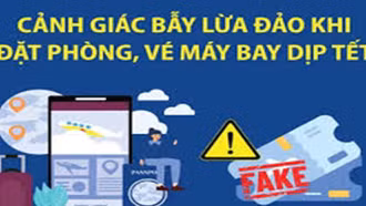 Gia tăng lừa đảo bán vé tàu xe, máy bay và phòng nghỉ giả dịp Tết Nguyên đán