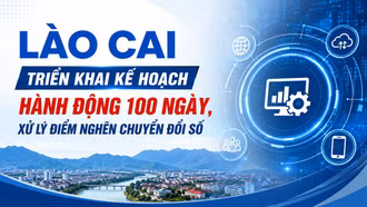 Lào Cai triển khai Kế hoạch hành động 100 ngày, xử lý điểm nghẽn chuyển đổi số 