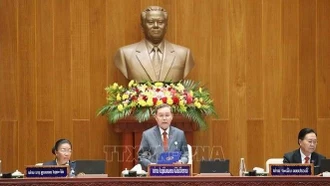 Lào khai mạc Kỳ họp thứ nhất Quốc hội khóa X