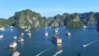 Chính thức mở tuyến du lịch biển xuyên vùng di sản giữa vịnh Hạ Long và vịnh Lan Hạ