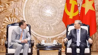 Tổng Bí thư Tô Lâm tiếp Chủ tịch kiêm Tổng Giám đốc điều hành Tập đoàn GE Vernova