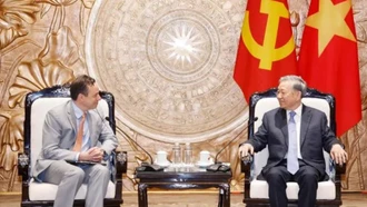 Tổng Bí thư Tô Lâm tiếp Chủ tịch kiêm Tổng Giám đốc điều hành Tập đoàn GE Vernova