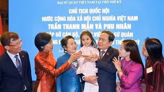 Chủ tịch Quốc hội Trần Thanh Mẫn gặp gỡ cộng đồng người Việt Nam tại Thổ Nhĩ Kỳ