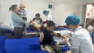 Trời lạnh, nhiều người nhập viện với các bệnh về đường hô hấp