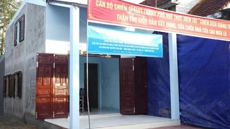 Hỗ trợ thiết bị, đồ dùng thiết yếu (tivi, tủ lạnh…) cho hộ gia đình khó khăn có nhà bị sập, đổ, lũ cuốn