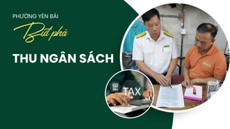 Phường Yên Bái: Bứt phá thu ngân sách