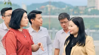 Phó Chủ tịch UBND tỉnh Vũ Thị Hiền Hạnh khảo sát các địa điểm tổ chức Festival sông Hồng năm 2025