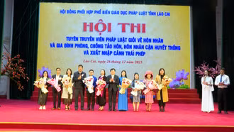 Khai mạc hội thi tuyên truyền viên pháp luật giỏi về hôn nhân và gia đình