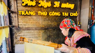 Độc đáo hương vị phở ngô Sa Pa