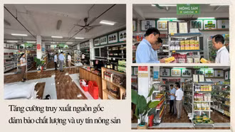 Tăng cường truy xuất nguồn gốc đảm bảo chất lượng và uy tín nông sản