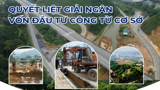 Quyết liệt giải ngân vốn đầu tư công từ cơ sở
