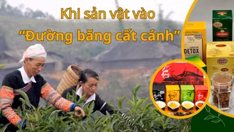Khi sản vật vào “đường băng cất cánh”