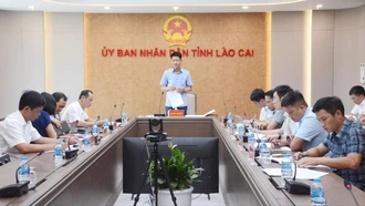 Lào Cai đôn đốc tiến độ các dự án khắc phục hậu quả hoàn lưu bão số 3 (bão Yagi)