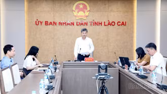 Lào Cai tham dự Phiên họp thứ 7 của Ban Chỉ đạo các công trình trọng điểm, dự án quan trọng quốc gia lĩnh vực đường sắt