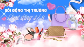 Sôi động thị trường quà tặng 08/3