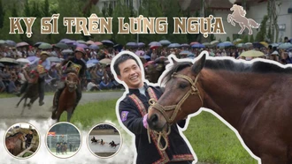 Kỵ sĩ trên lưng ngựa