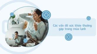 Các vấn đề sức khỏe thường gặp trong mùa lạnh