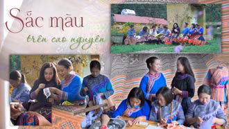 Sắc màu trên cao nguyên