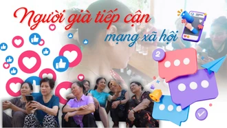 Người già tiếp cận mạng xã hội