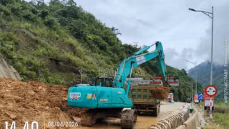 Thông xe tạm một chiều qua khu vực Trạm thu phí BOT
