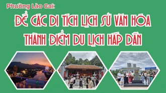 Phường Lào Cai: Để các di tích lịch sử văn hóa thành điểm du lịch hấp dẫn