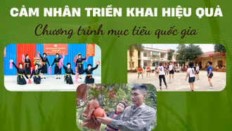 Cảm Nhân triển khai hiệu quả Chương trình mục tiêu quốc gia