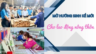 Mở hướng sinh kế mới cho lao động nông thôn