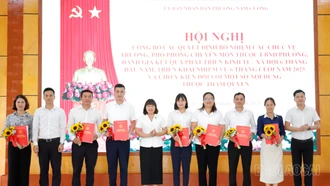 UBND phường Nam Cường và Ủy ban MTTQ phường Cam Đường tổ chức phiên họp lần thứ nhất
