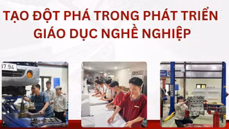 Tạo đột phá trong phát triển giáo dục nghề nghiệp