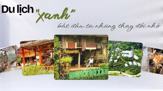 Du lịch “xanh” bắt đầu từ những thay đổi nhỏ