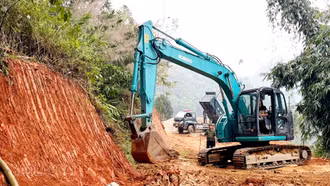 Van Hồ - Suối Chải đường được mở mới từ sự đồng lòng