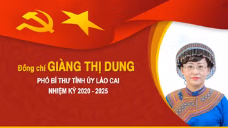 [Infographic] Tiểu sử đồng chí Giàng Thị Dung, Phó Bí thư Tỉnh ủy Lào Cai