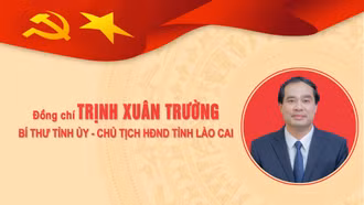 [Infographic] Tiểu sử đồng chí Trịnh Xuân Trường, Bí thư Tỉnh ủy, Chủ tịch HĐND tỉnh Lào Cai