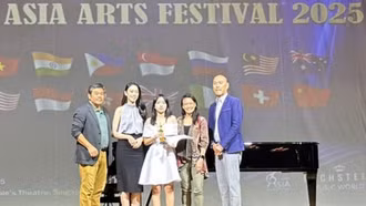 Đoàn Việt Nam đạt nhiều giải cao tại Liên hoan Nghệ thuật châu Á lần thứ 12