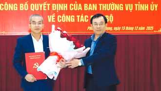 Đồng chí Lê Hoàn giữ chức Phó Bí thư Thường trực Đảng ủy xã Phong Dụ Thượng, nhiệm kỳ 2025 - 2030