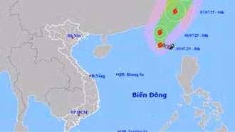 Áp thấp nhiệt đới mạnh lên thành bão