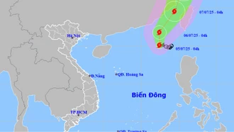 Áp thấp nhiệt đới mạnh lên thành bão
