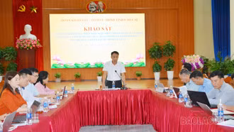 Tổ số 1, Đoàn khảo sát HĐND tỉnh khảo sát thực tế tại xã Bảo Hà