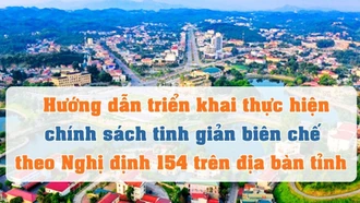 Hướng dẫn triển khai thực hiện chính sách tinh giản biên chế theo Nghị định 154 trên địa bàn tỉnh 