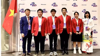 Việt Nam lọt tốp 10 đội đạt thành tích xuất sắc nhất Olympic Sinh học quốc tế