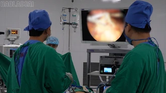 Lào Cai thực hiện thành công ca phẫu thuật nội soi cắt gan loại bỏ khối u cho bệnh nhân ung thư