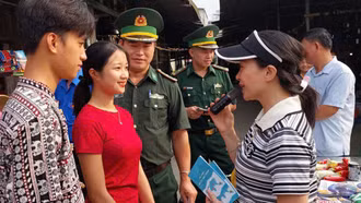 Gần 500 lượt người dân khu vực biên giới được tuyên truyền phòng, chống mua bán người