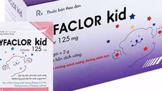 Thu hồi toàn quốc lô thuốc Cốm pha hỗn dịch uống Pyfaclor Kid