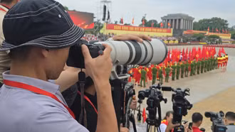 Hình ảnh Việt Nam lan tỏa từ Tổng duyệt Lễ kỷ niệm, diễu binh, diễu hành A80