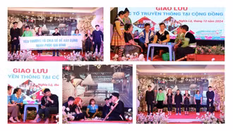 Thay đổi nếp nghĩ, cách làm trong cộng đồng 